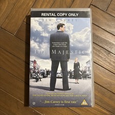 The Majestic (VHS) Big Box Ex-Rental Copy Video Tape, Jim Carrey + Laurie Holden