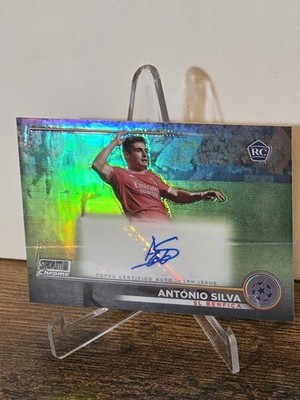 Antonio Silva RC Auto 2022/23 TOPPS STADIUM CLUB CHROME UEFA REFRACTOR