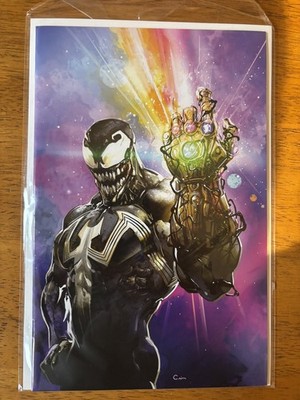 Venom #7 Clayton Crain Virgin Variant Frankies Comics Exclusive  nice