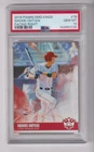2018 DIAMOND KINGS FACING RIGHT #76 SHOHEI OHTANI RC WITH PSA 10 GRADE