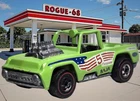 Restored Hot Wheels Redlines Baja Bruiser, Lime Green, 1975 Flying Colors