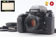 No Leak MINT w/ Hood Nikon F4 SLR Film Camera AF 50mm f1.8 Lens From JAPAN