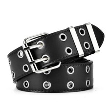 Fashion Alloy Women Belts Chain Luxury Genuine Leather Pin Buckle Jeans Decor