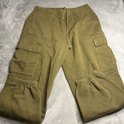 Carhartt WIP Work In Progress Klicks Sweat Pant Cargo Men Medium 28  Olive Gym