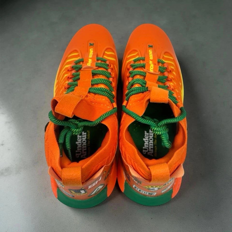 Botines de béisbol Under Armour Harper 9 Pro TPU LE "Bring the Juice" para hombre EE. UU. 11,5 Foto 3 de 4