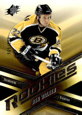 2005-06 Upper Deck SPx Rookie 245 Ben Walter Boston Bruins