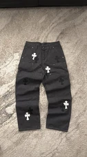 Chrome Hearts Men's ‘Black Trousers’