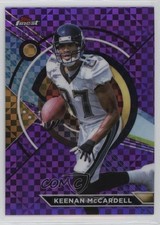 2023 Composite Topps Finest Purple Checkerboard Refractor Keenan McCardell 1rw0