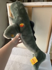 RARE moby Dick Sperm Whale Steiff Plush Large Stuffed Animal