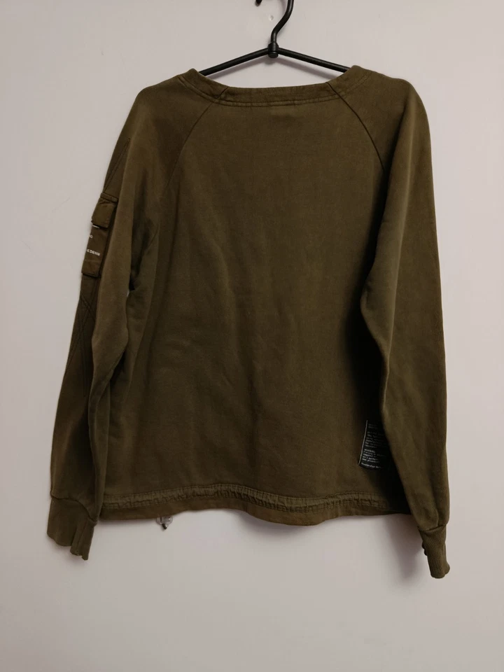 Винтажная толстовка 90-х/2000-х Diesel Indigo Tech размер: L - Изображение 2 из 4