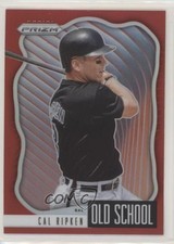 2021 Panini Prizm Old School Red Prizm Cal Ripken Jr Cal Ripken #OS-9 HOF 2p7