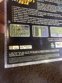 OG Grand Theft Auto PS1 PlayStation 1 Complete Near MINT CONDITION DISC & CASE