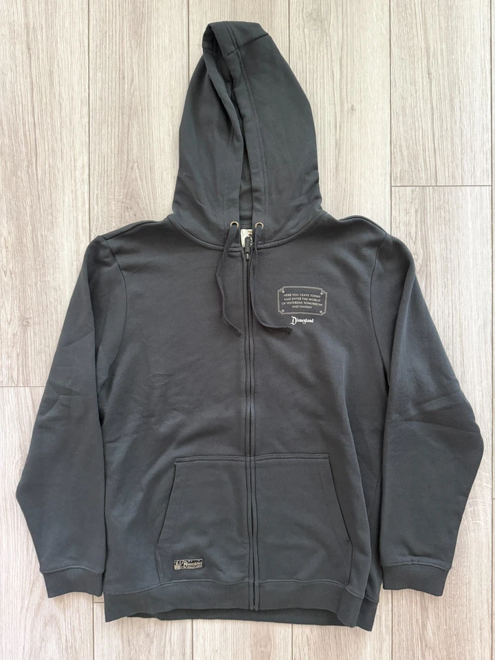 Disneyland Resort Vault 70th Anniversary Walt Disney Quotes ZipUp Hoodie, Large - Image 2 of 4