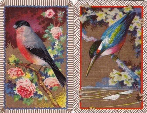 GENUINE SWAP PLAYING CARDS - 2 SINGLE -  BIRDS - #10