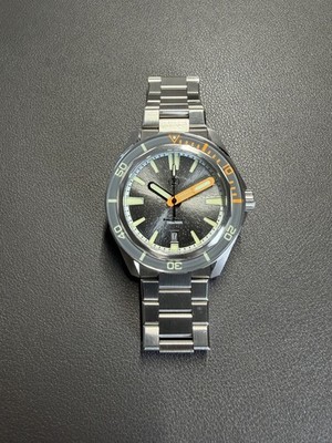 Zelos 42mm  Swordfish  Nimbus Grey . Stainless Steel 200m Dive Watch, NH35