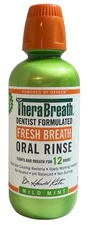 TheraBreath Mild Mint Fresh Breath Oral Rinse 16 oz -  Fresh!  Exp. 06/2027