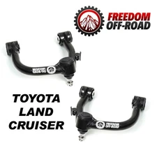 Freedom Off-Road Front Upper Control Arm Kit 2-4" Lift 98-07 Toyota Land Cruiser