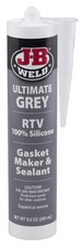 JB Weld 32927 9.5 oz Grey RTV Silicone Sealant for Automotive and Household Use