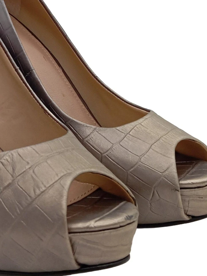 GUESS Décolleté spuntata Donna Décolleté Taglia IT 39 argento elegante - Immagine 3 di 4