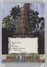 2018 Goodwin Champions World Traveler Map Relics Pentecost Island Vanuatu nd3