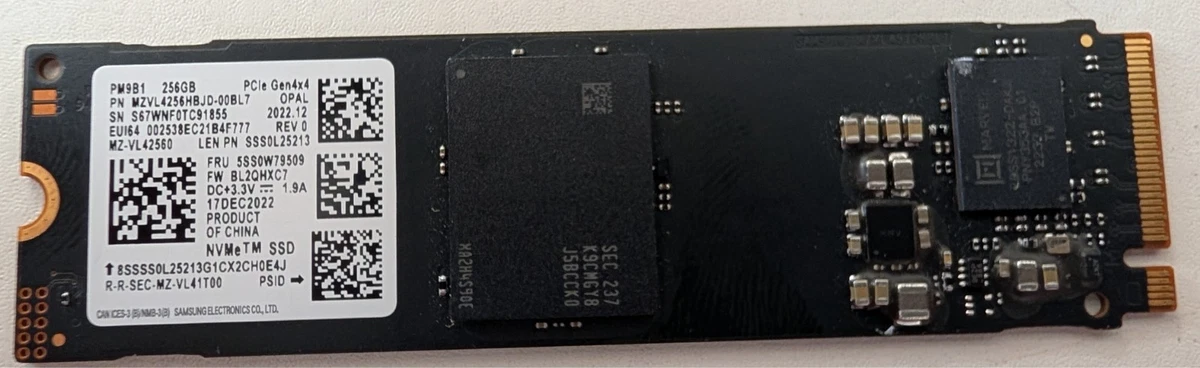 Samsung 256 GB Solid State Drives for sale | eBay