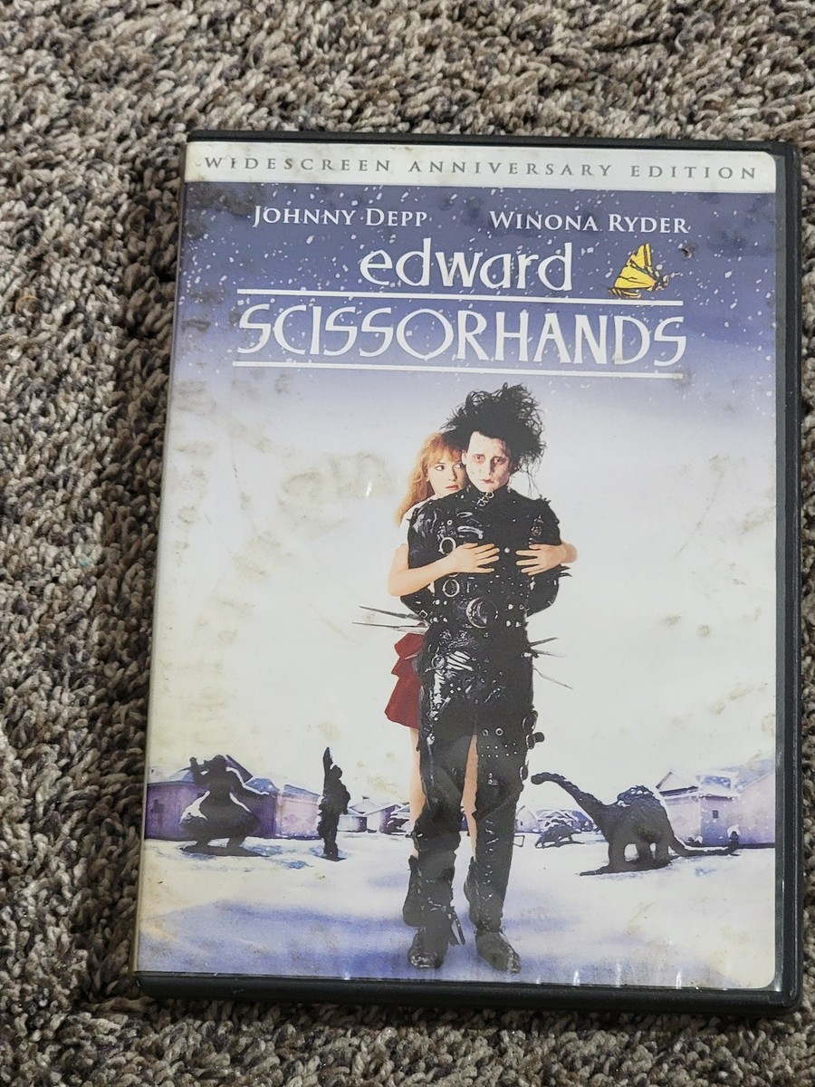 Edward Scissorhands Widescreen Anniversary Edition DVD Johnny Depp