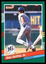 Ken Griffey, Sr. 1991 Donruss #452 Mariners MLB READ FREE SHIPPING AutographDen