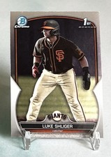 Luke Shliger 2023 Bowman Draft 1st #BDC-47 Chrome San Francisco Giants