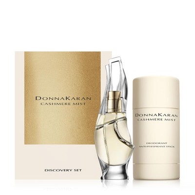Donna Karan Cashmere Mist Discovery Duo Set For 0.25 Fl Oz (Pack of 2), Gold 
