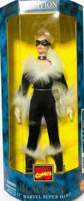 Marvel Collector Special Edition Series 12 inch Spider-Man Black Cat 1997