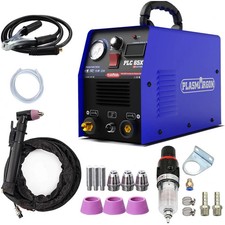 PLC65X 230V 65A Plasma Cutter Machine IGBT Inverter 18mm Clean Cuts LED Display
