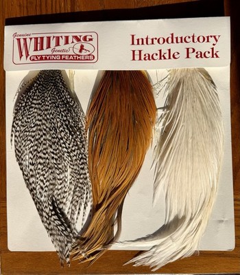 Whiting Farms Introductory Hackle Pack - Three 1/2 Capes 682-SH-E-L