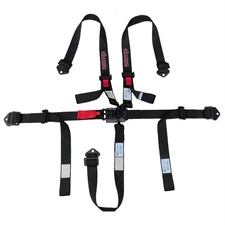 Zamp Race Seat Harness Youth Black 2" 5 Point SFI 16.2