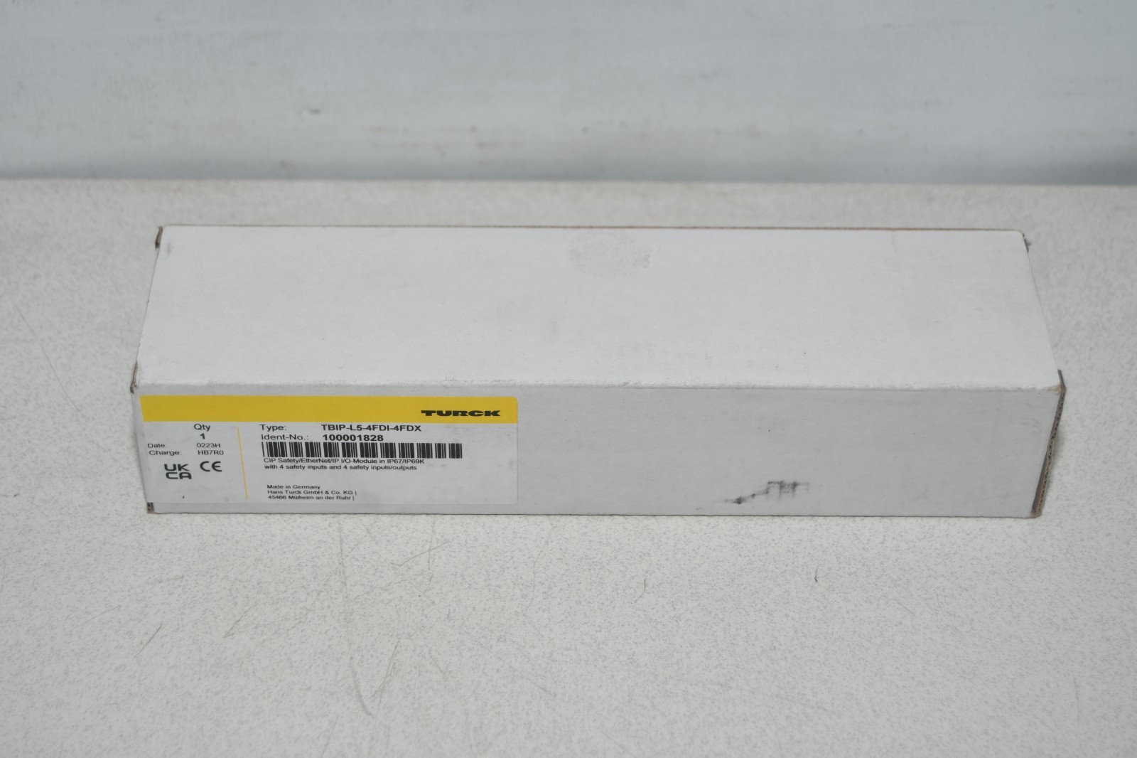 ^ Turck TBIP-L5-4FDI-4FDX Ethernet Block Module 10Mbps/100Mbps #X8506