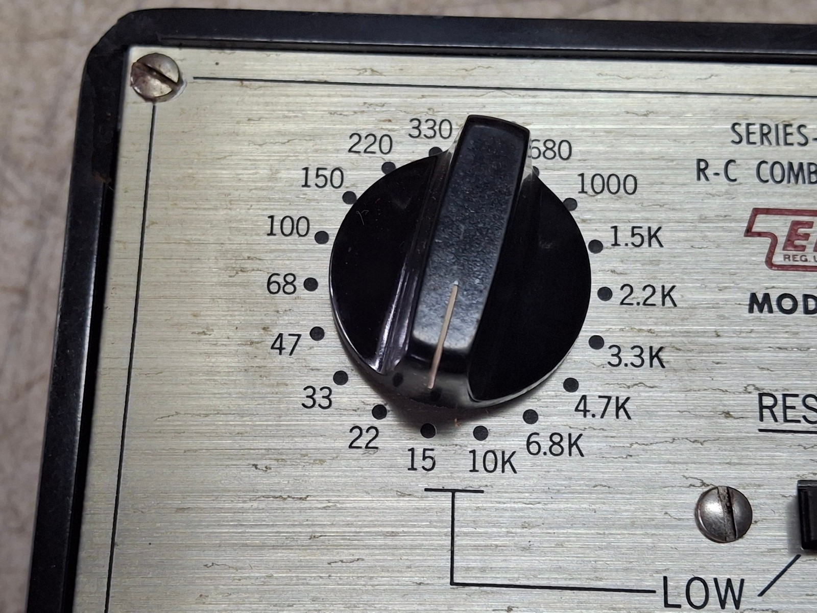 EICO 1140 SERIES/PARALLEL RESISTOR CAPACITOR SUB BOX