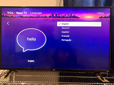 TCL 50 in Class S4 50S451 4K UHD HDR Smart TV with Roku TV