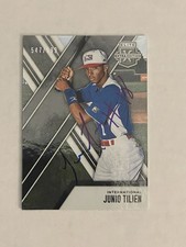 Junior Tilien SIGNED 2017 Panini Elite Extra Edition #183 SP /999 IN PERSON AUTO