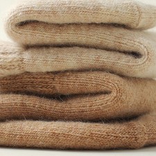 Women Socks Wool Crew Thick Heavy Warm Thermal Sport Cozy Fuzzy Color Boot 5Pack