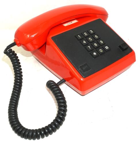 DDR Telefon Alpha Quick RFT Typ 590-262 DDR 1989 Rot ungetestet ! - Bild 2 von 17
