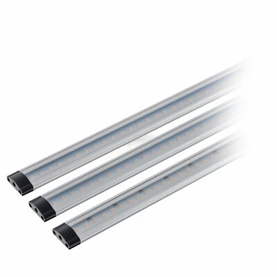 LED Lichtleiste warmweiss 3er Set LED Leiste dimmbar 30cm Unterbauleuchte SEBSON - Bild 1 von 4