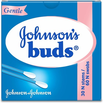 30 stems/60 swabs Johnson's buds (ear buds) (8901012155028)
