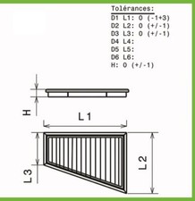 Filtre à air Ford MONDEO