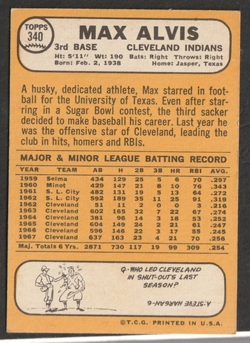 1968 Topps Baseball Cards Scegli una carta a scelta 295-660 EX X-MT 1/25 Set Break - Foto 85 di 490