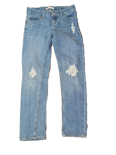 Jean Court Fille Joe's Jeans Taille 7 – Destroy, Taille Ajustable