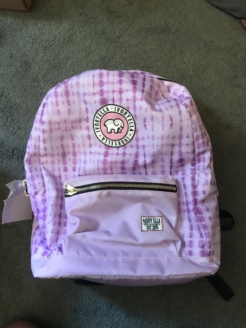 ivory ella tie dye backpack
