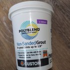 Custom Building Products Nsg3811-4 Polyblend Non-Sanded Repair Grout, Bright
