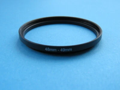 48mm to 49mm Step Up Step-Up Ring Kamera Objektiv Filter Adapter Ring 48mm-49mm