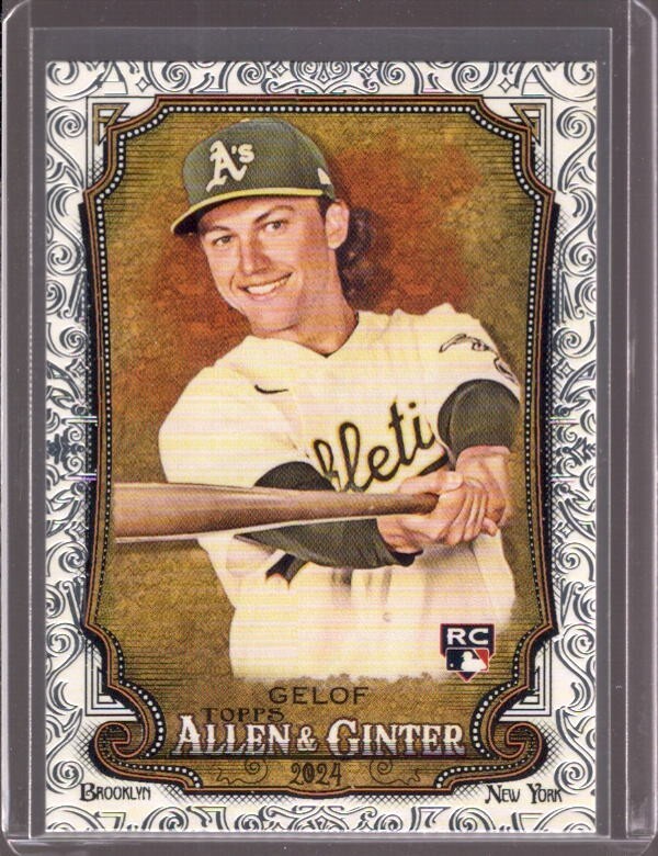 ZACK GELOF 2024 Topps Allen & Ginter #82 Foil Filligree Rookie RC Filagree