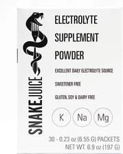 SNAKE Juice Keto Diet Electrolyte Powder, Unflavored, Fasting-Focused Supplement