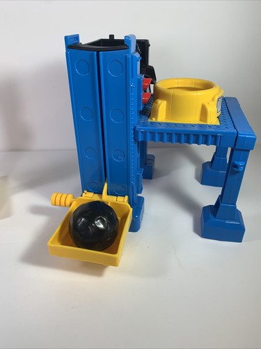 Fisher-Price GeoTrax Train Track Blue Loading Station Construction Building - Picture 6 of 6